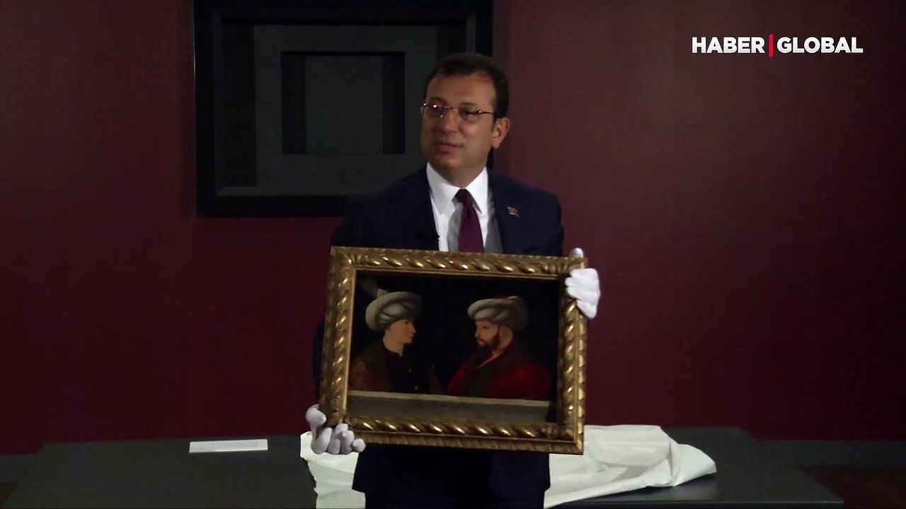 İBB tarafından satın alınan Fatih tablosu kamuoyu ile paylaşıldı