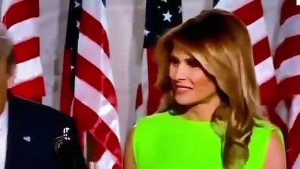 Melania Trump'ın üvey kızı Ivanka Trump'a bakışları gündem oldu