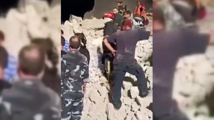 - Halep'te bina çöktü: 1 ölü, 1 yaralı