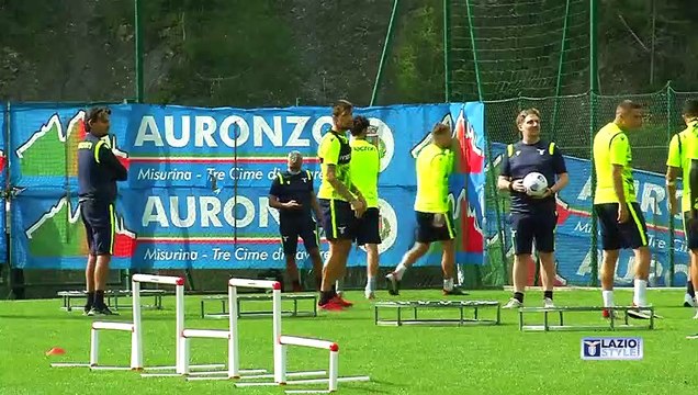 SS LAZIO - RITIRO AURONZO 2020 - SEDUTA MATTUTINA VENERDI 28 AGOSTO