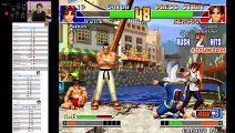 (ARC) King of Fighters '98 - SP11 - Goro, Joe, Yuri - Level 8