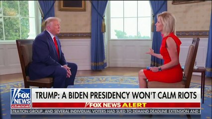 Trump - Weak Biden Won’t Calm Things Down, People That Are in the Dark Shadows Are Pulling His Strings