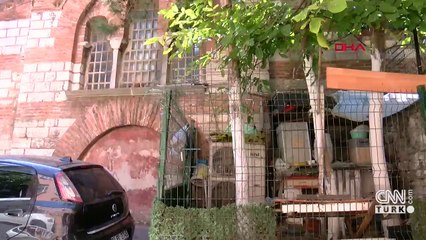 Hirami Ahmet Paşa Camii'ne devasa klima takıldı | Video