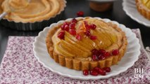 Pear Tarts with Caramelized Pastry Cream