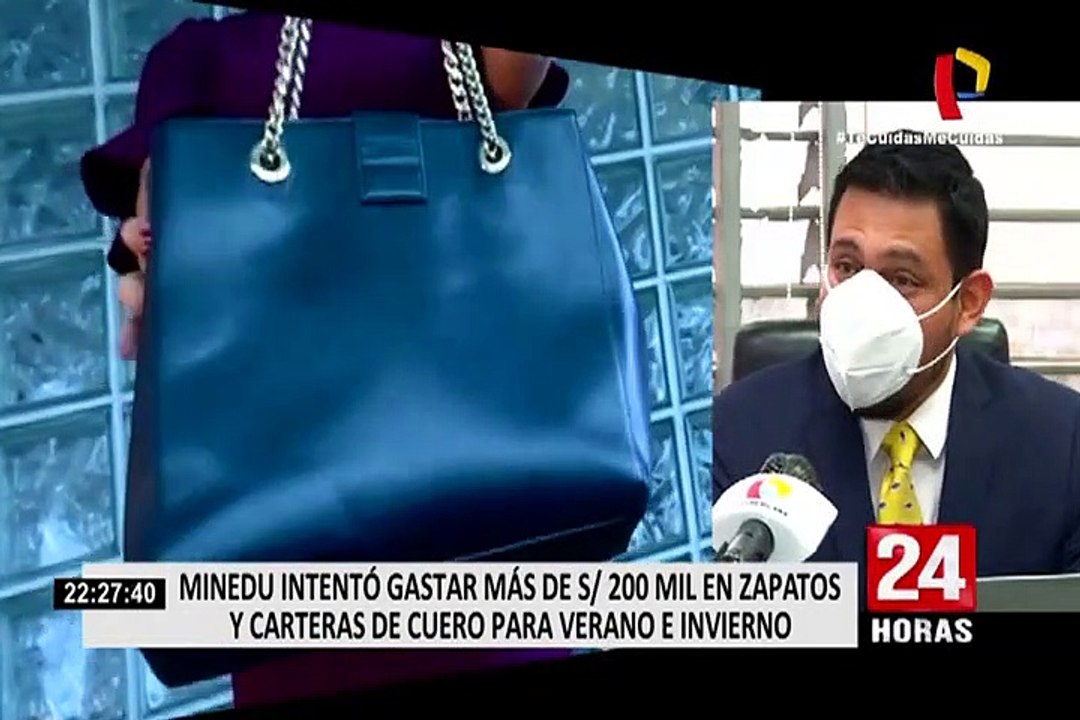 Minedu cancela compra de zapatos y carteras para trabajadoras