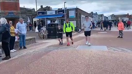 Morecambe prom run raises £1,200 to help little Lexi