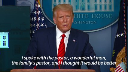 Trump explains why he won't be meeting Jacob Blake's family