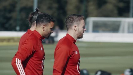 Bale trains with Wales as Real future remains clouded