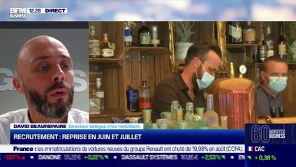 David Beaurepaire (HelloWork) : Reprise du recrutement en juin et juillet - 01/09