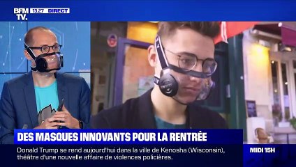 Des masques innovants pour la rentrée - 01/09