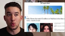 Bella Thorne Makes OVER $2 MILLION on OnlyFans In A Week (Rise of Simps)