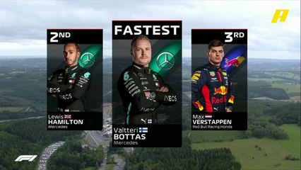 ثنائي مرسيدس يتصدر بعد نهاية التجارب الحرة الأولى