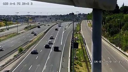 Accidentes registrados este verano por las cámaras de la DGT