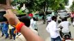 गोरखपुर: समाजवादी पार्टी के युवा कार्यकताओ ने मुख्यमंत्री का पुतला फूंका