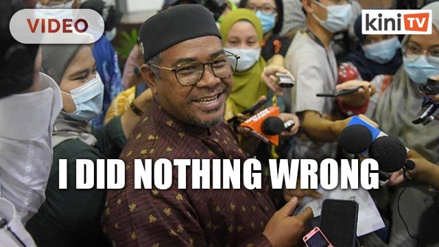 Khairuddin- I did nothing wrong