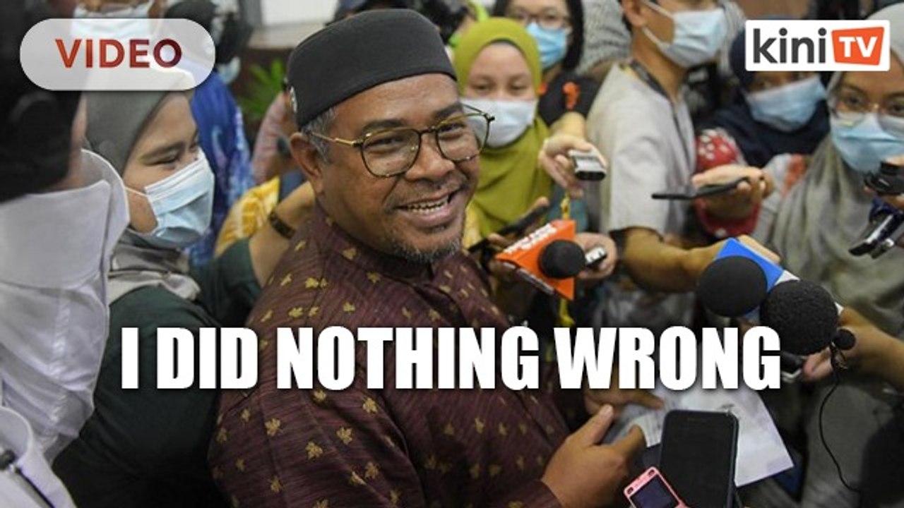 Khairuddin- I did nothing wrong