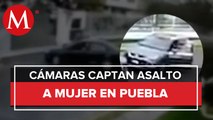 Someten y roban a mujer afuera de fraccionamiento en Puebla