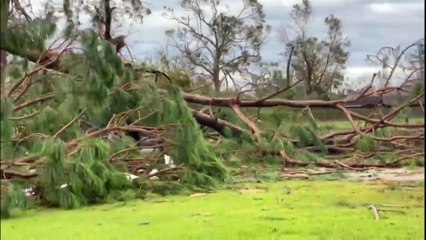 Pasaje de huracán Laura "fue salvaje", dice habitante de Luisiana