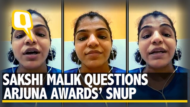 Sakshi Malik Questions Arjuna Awards Snub | The Quint