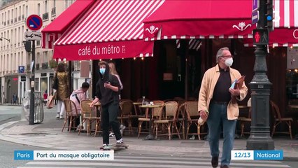 Paris : le port du masque est désormais obligatoire