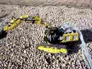 Crawler Excavator Lego