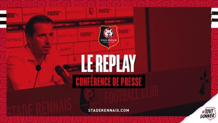 J2. #SRFCMHSC - Le replay de la conférence de presse d'avant-match