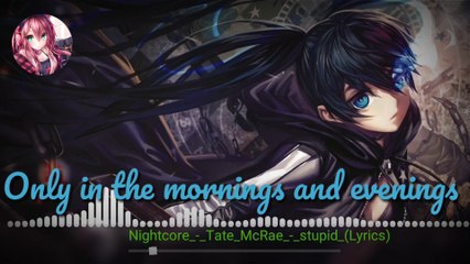 Nightcore_-_Tate_McRae_Stupid_(lyrics)_video
