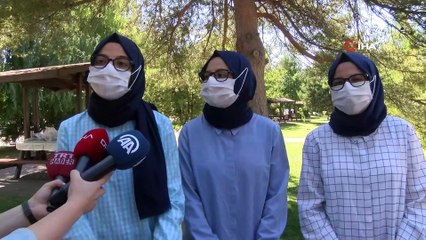 Tek yumurta üçüzler bir arada çalıştı, üçü de Tıp fakültesi kazandı