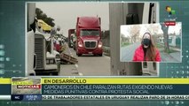 Chile: camioneros exigen medidas punitivas contra la protesta social