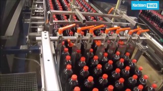 Amazing coca cola manufacturing line - Inside the soft drink factory - Factory Work - Filling Machine - Machines World