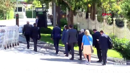 Son dakika.. James Jeffrey, İbrahim Kalın'la görüşmek üzere Mabeyn Köşkü'ne geldi | Video