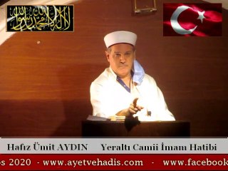 Hafız Ümit AYDIN / " SADAKA BELALARI DEFEDER " Cuma Vaazı