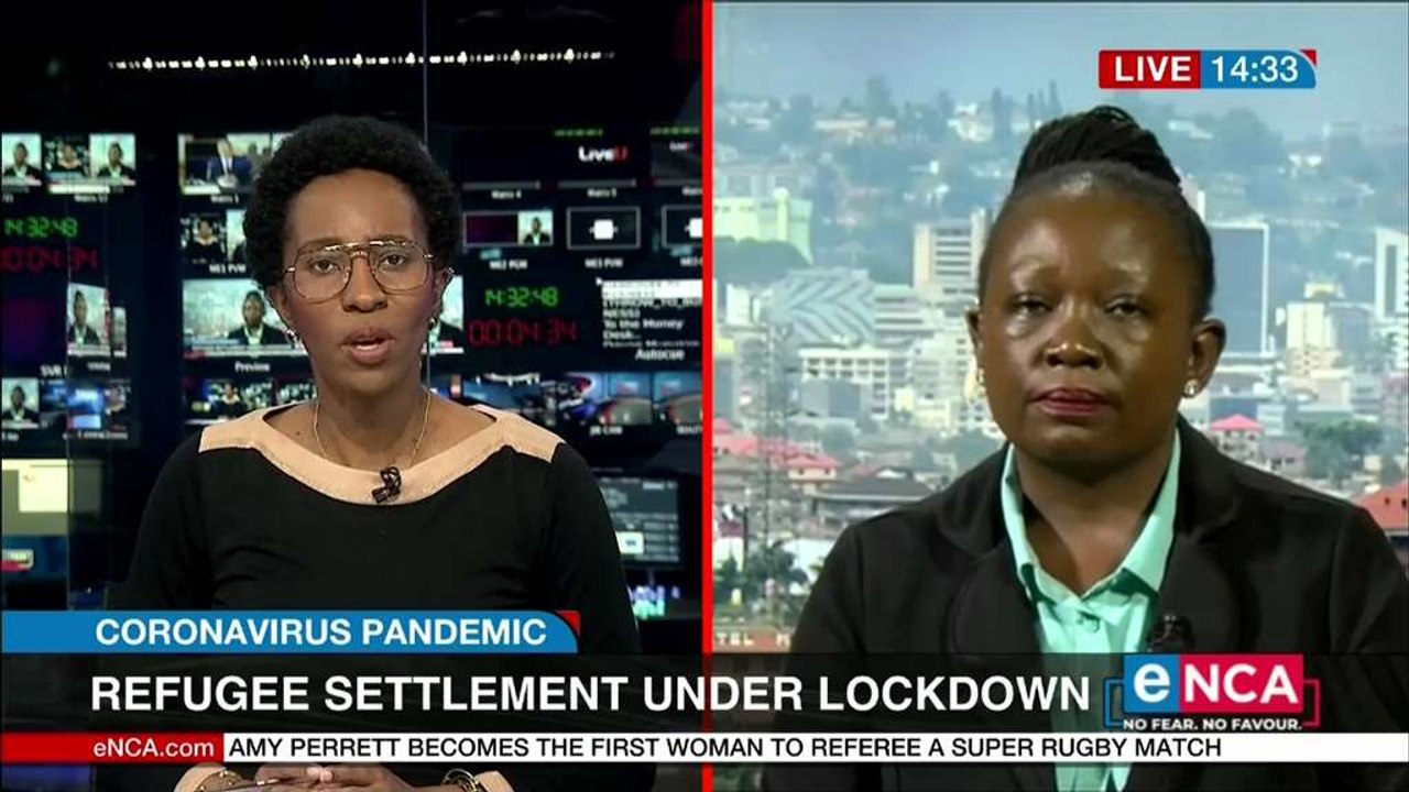 Refugees settlement under lockdown