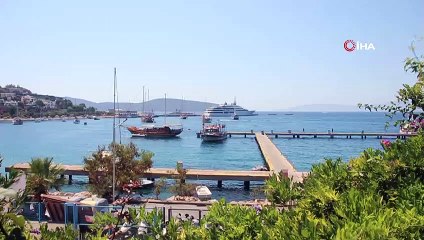 Bodrum'un ilgi odağı oldu, herkes bakakaldı