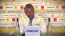 Christian Gourcuff avant FC Nantes - Nîmes Olympique