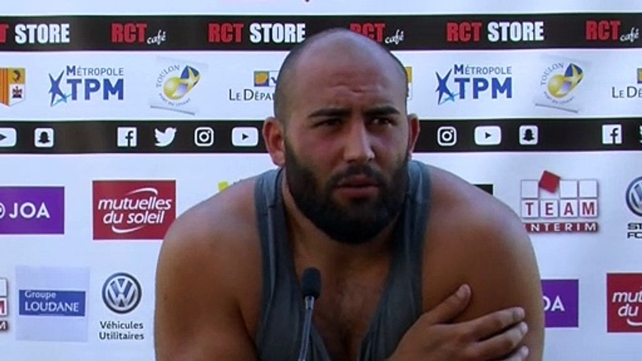 Soury avant Toulon Rouge VS Toulon Noir "Même si c'est un match entre nous, je veux le gagner"
