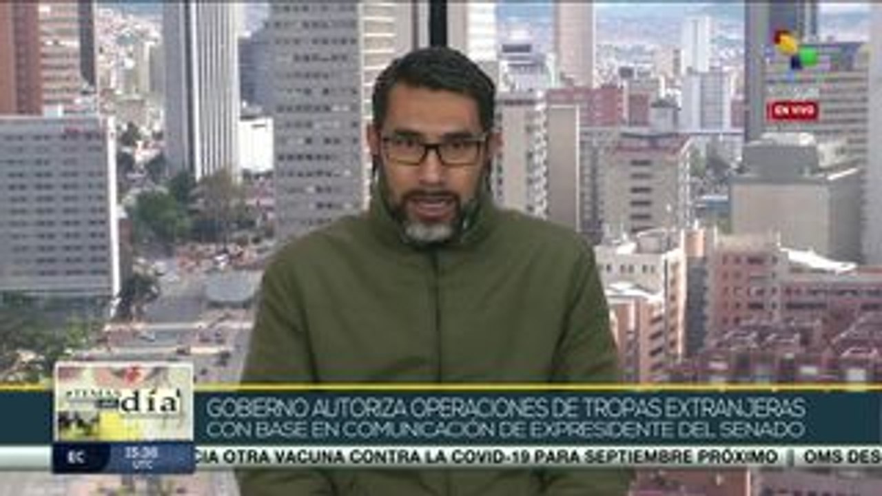 Gobierno colombiano autoriza operaciones de tropas extranjeras