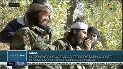 Siria mantiene ofensiva contra terroristas con ayuda de Rusia