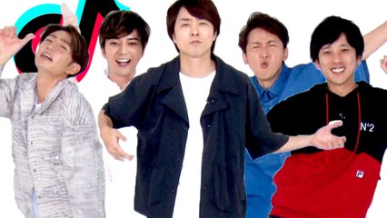 J-POP Boy Band ARASHI Crushed These TikTok Dances TikTok Challenge Challenge Cosmopolitan