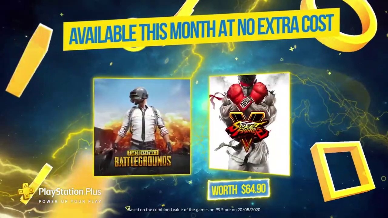 PS Plus September 2020 - PlayerUnknown's Battle...