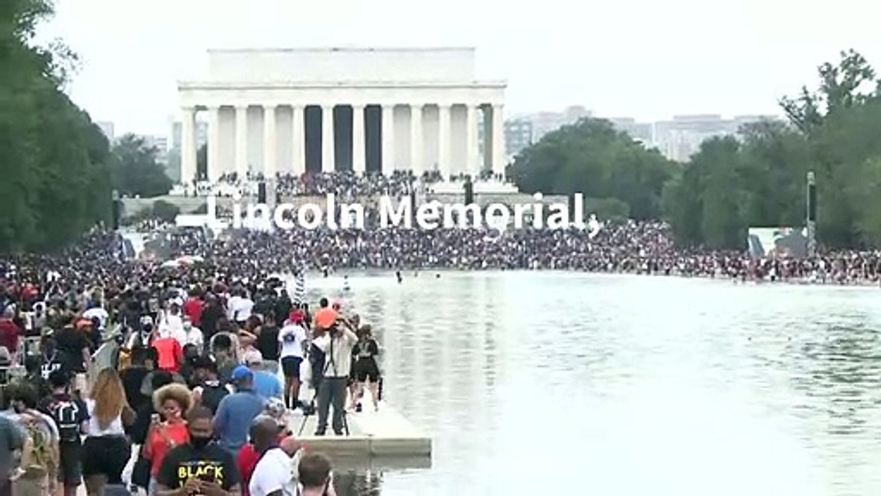 Tausende versammeln sich in Washington zu Marsch gegen Polizeigewalt