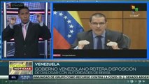 Gob Venezuela reitera disposición al diálogo con autoridades de Brasil