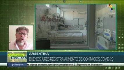 Argentina registra repunte de casos de COVID-19