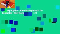 [Read] Supply Chain Management for Dummies  Best Sellers Rank : #1