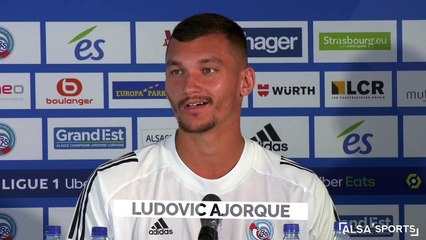 Ludovic Ajorque en dit plus sur ses objectifs