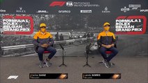 F1 2020 Belgium GP - Thursday (Drivers) Press Conference - McLaren