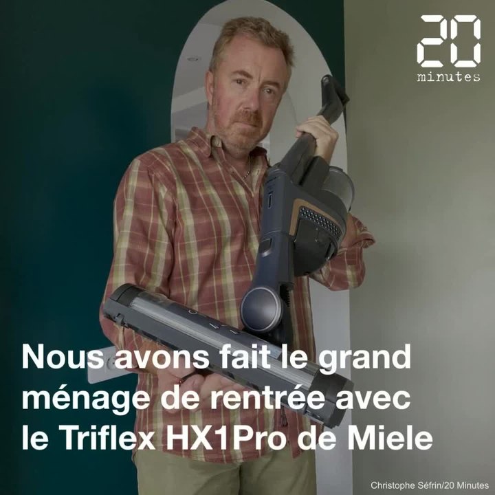 L'aspirateur balai Tryflex HX1 Pro de Miele au banc d'essai