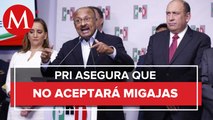 PRI no aceptará presidir la Cámara de Diputados menos de un año: René Juárez