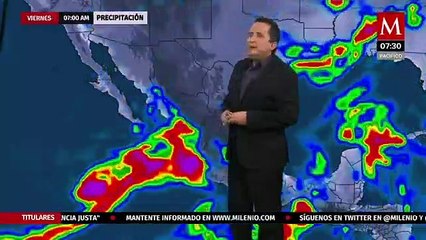 Abimael Salas nos da el pronóstico del tiempo para este viernes 28 de agosto