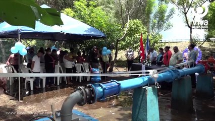 Familias de Telica mejoran servicio de agua potable las 24 horas del día